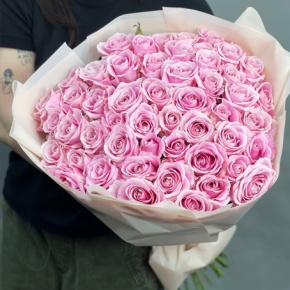 Букет из 55 роз Аваланж (60 см) в Котельниках