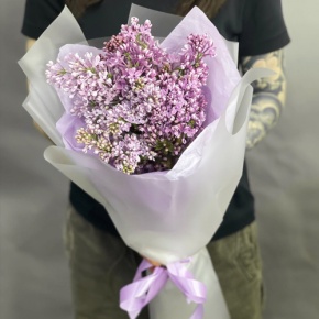 Букет из 9 веток ароматной сирени в Котельниках
