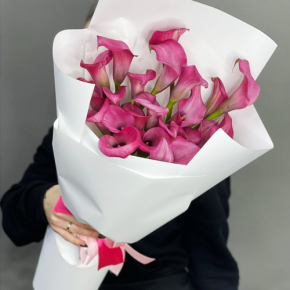 Монобукет из 21 каллы в Котельниках