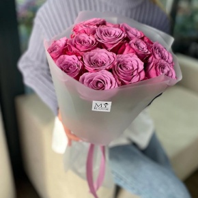 Букет из 15 роз Меритим (50 см) в Котельниках