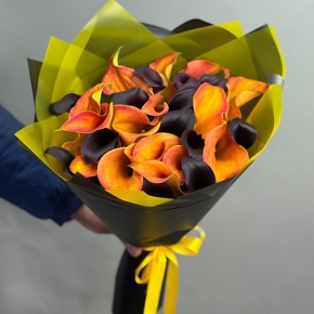 Букет "Карамель" из 29 калл в Котельниках