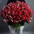 Букет из 51 кустовой рубиновой розы (50 см) в Котельниках Букет из 51 кустовой рубиновой розы (50 см) в Котельниках