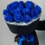 Букет "Блу мун" из 15 синих роз (Эквадор) в Котельниках