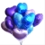 Сердце фиолетовое фольгированный шар с гелием (45 см) в Котельниках