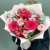 Букет "Маджента" из микса роз, гербер и эвкалипта в Котельниках Букет "Маджента" из микса роз, гербер и эвкалипта в Котельниках