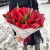 Букет 27 красных тюльпанов в Котельниках Букет 27 красных тюльпанов в Котельниках