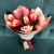 Букет из 15 розовых тюльпанов в Котельниках