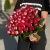 Букет из 51 рубиновой розы (50 см) в Котельниках Букет из 51 рубиновой розы (50 см) в Котельниках