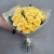 Букет из 21 из пионовидной розы Баттеркап (60 см) в Котельниках Букет из 21 из пионовидной розы Баттеркап (60 см) в Котельниках