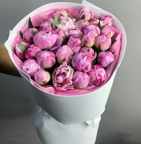 Букет из 29 пионов Сара Бернар в Котельниках