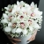 Композиция в шляпной коробке из белых орхидей и гипсофилы в Котельниках Композиция в шляпной коробке из белых орхидей и гипсофилы в Котельниках