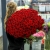 Букет 101 красная роза Ред Наоми (60 см) в Котельниках