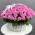 Композиция в корзине из 101 розовой розы Аква (40 см) в Котельниках Композиция в корзине из 101 розовой розы Аква (40 см) в Котельниках