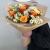 Букет "Апельсин" из роз и хризантем сантини в Котельниках Букет "Апельсин" из роз и хризантем сантини в Котельниках