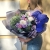 Букет "Сальма" из Голландской гортензии, антуриума, ягод вибирнума, брассики, ароматной маттиолы и георгин в Котельниках