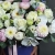 Композиция в шляпной коробке "Роскошь" из орхидей Фаленопсис, пионов, георгин и французских роз в Котельниках Композиция в шляпной коробке "Роскошь" из орхидей Фаленопсис, пионов, георгин и французских роз в Котельниках