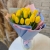 Букет из 15 жёлтых тюльпанов в Котельниках Букет из 15 жёлтых тюльпанов в Котельниках