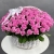 Композиция в корзине из 101 розовой розы Аква (40 см) в Котельниках Композиция в корзине из 101 розовой розы Аква (40 см) в Котельниках